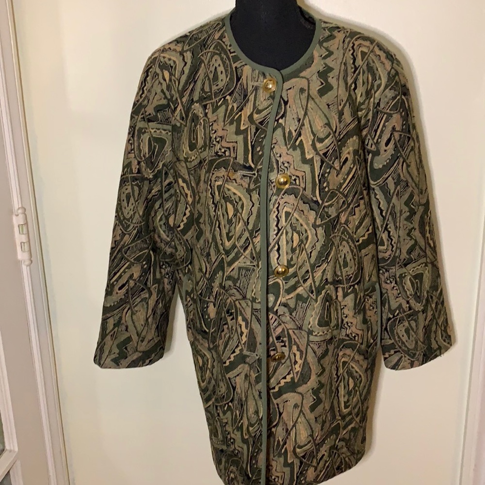 paisley print jacket